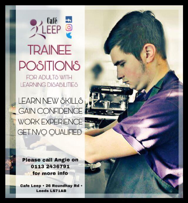 Trainee spaces poster